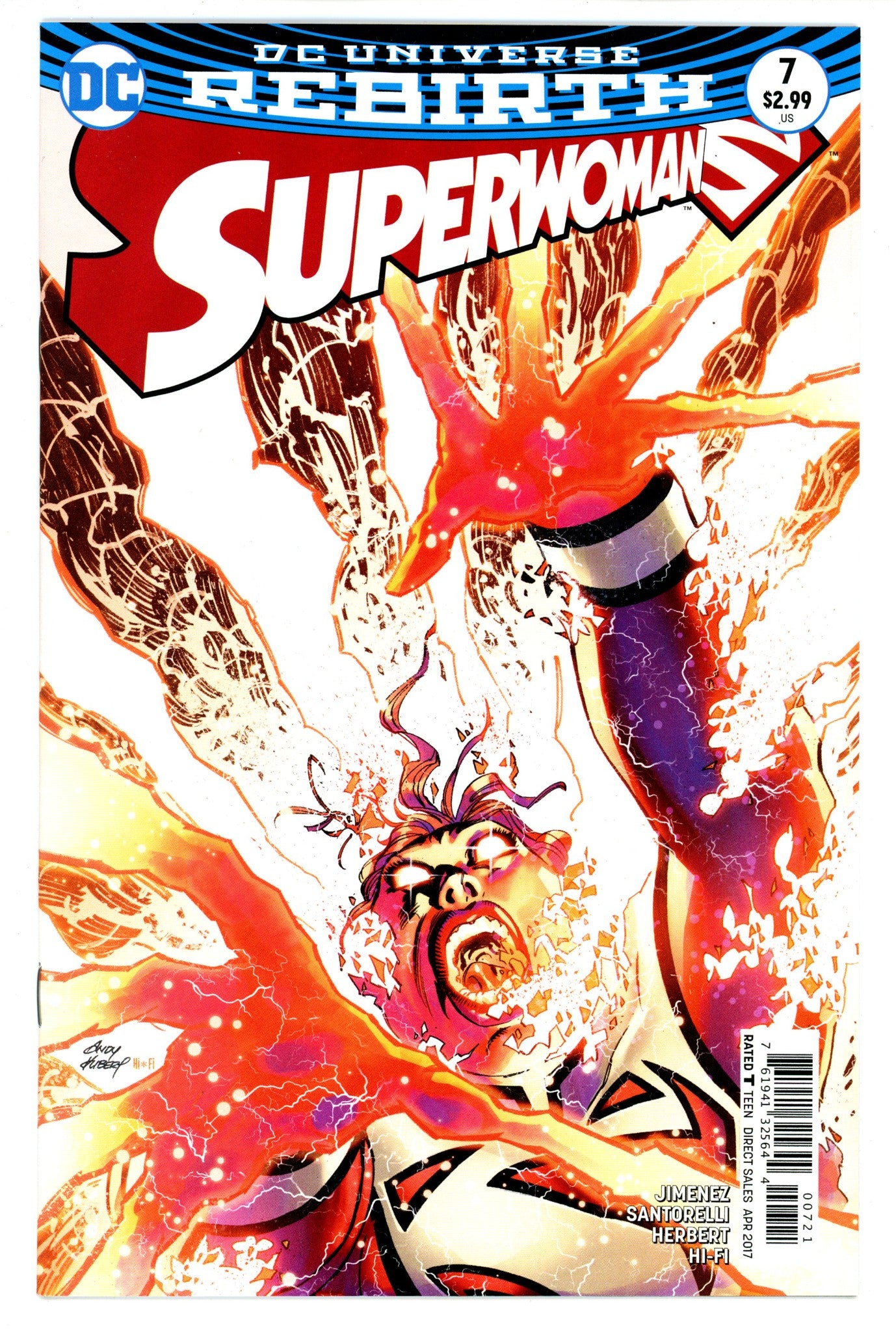 Superwoman Vol 1 7 High Grade (2017) Kubert Variant 