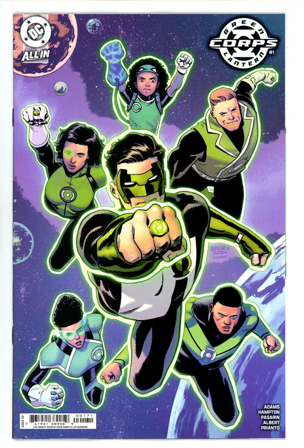 Green Lantern Corps Vol 4 1 Guidry Incentive Variant NM- (2025)