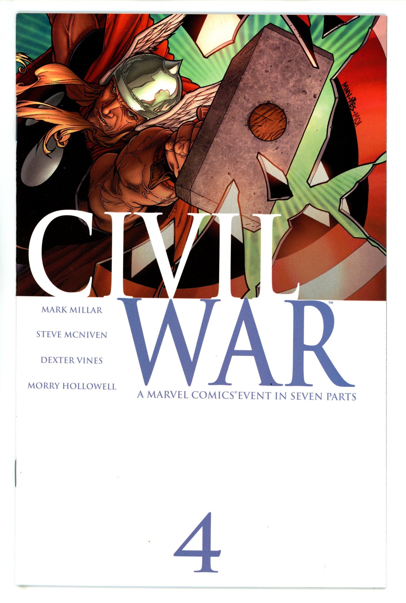 Civil War Vol 1 4 (2006)
