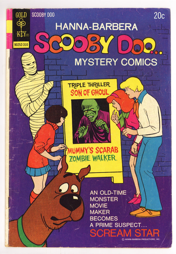 Hanna-Barbera Scooby-Doo...Mystery Comics 21 VG- (3.5) (1973)