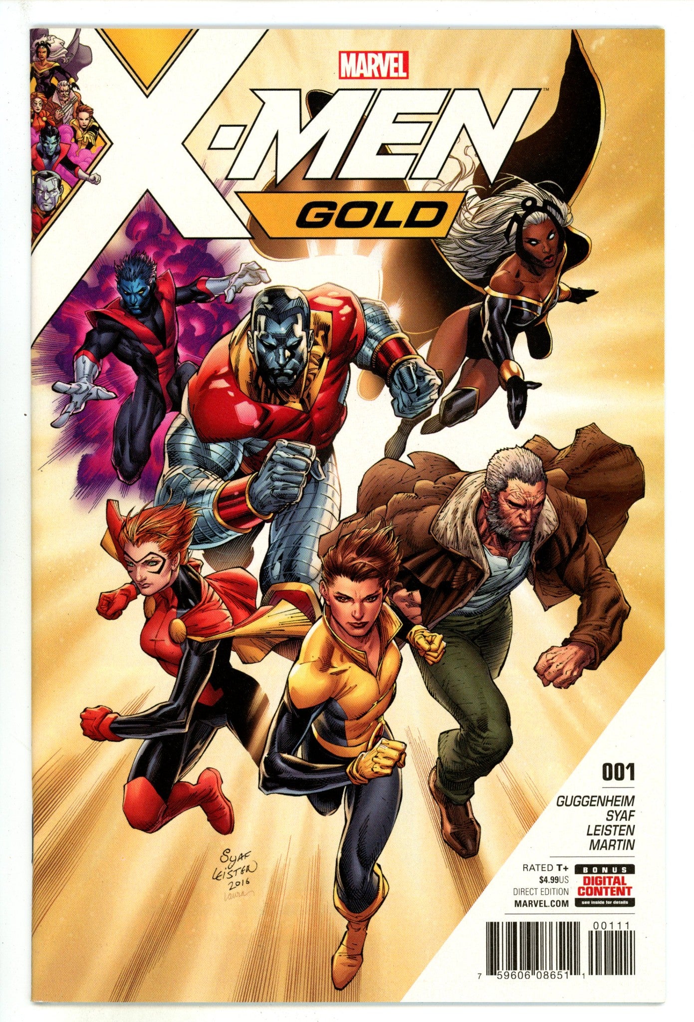 X-Men: Gold Vol 2 1 High Grade (2017) 