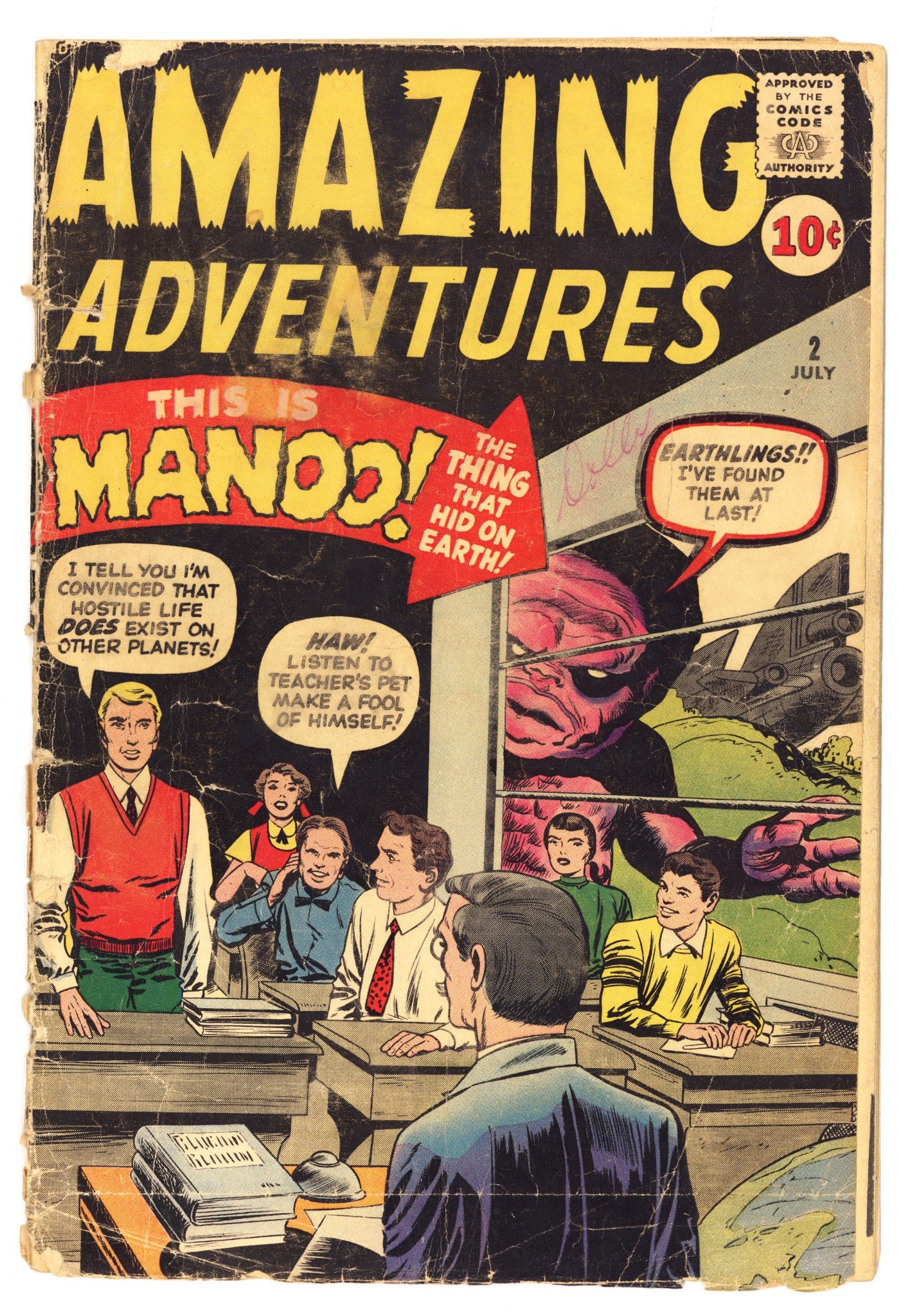 Amazing Adventures Vol 1 2 PR (0.5) (1961) 