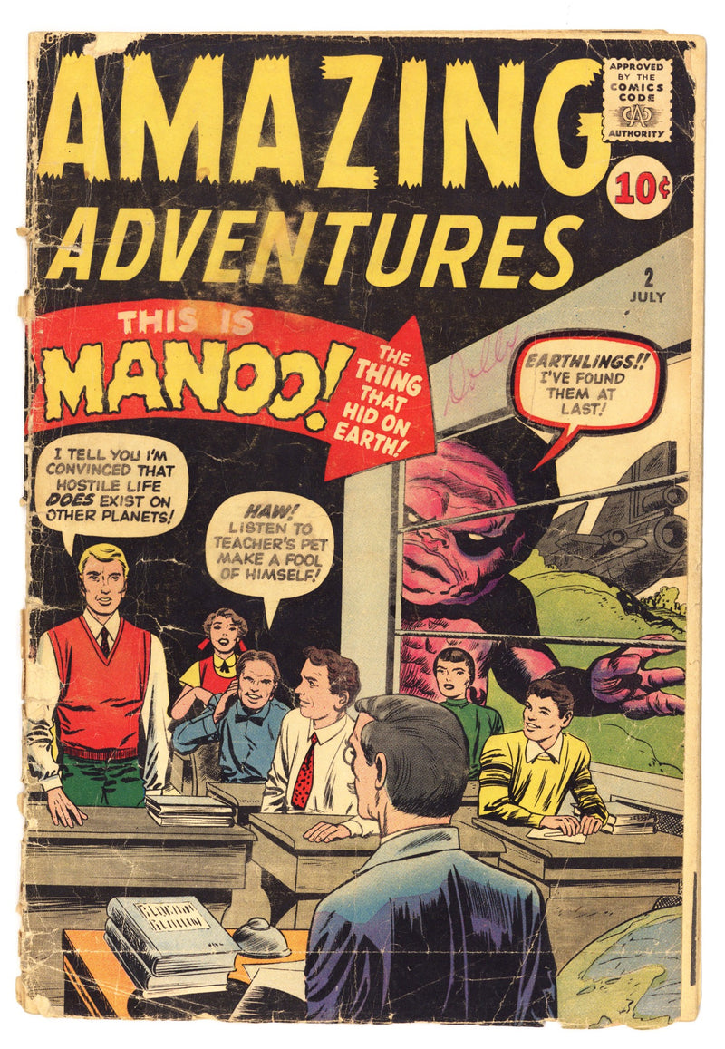 Amazing Adventures Vol 1 2 PR (0.5) (1961) 