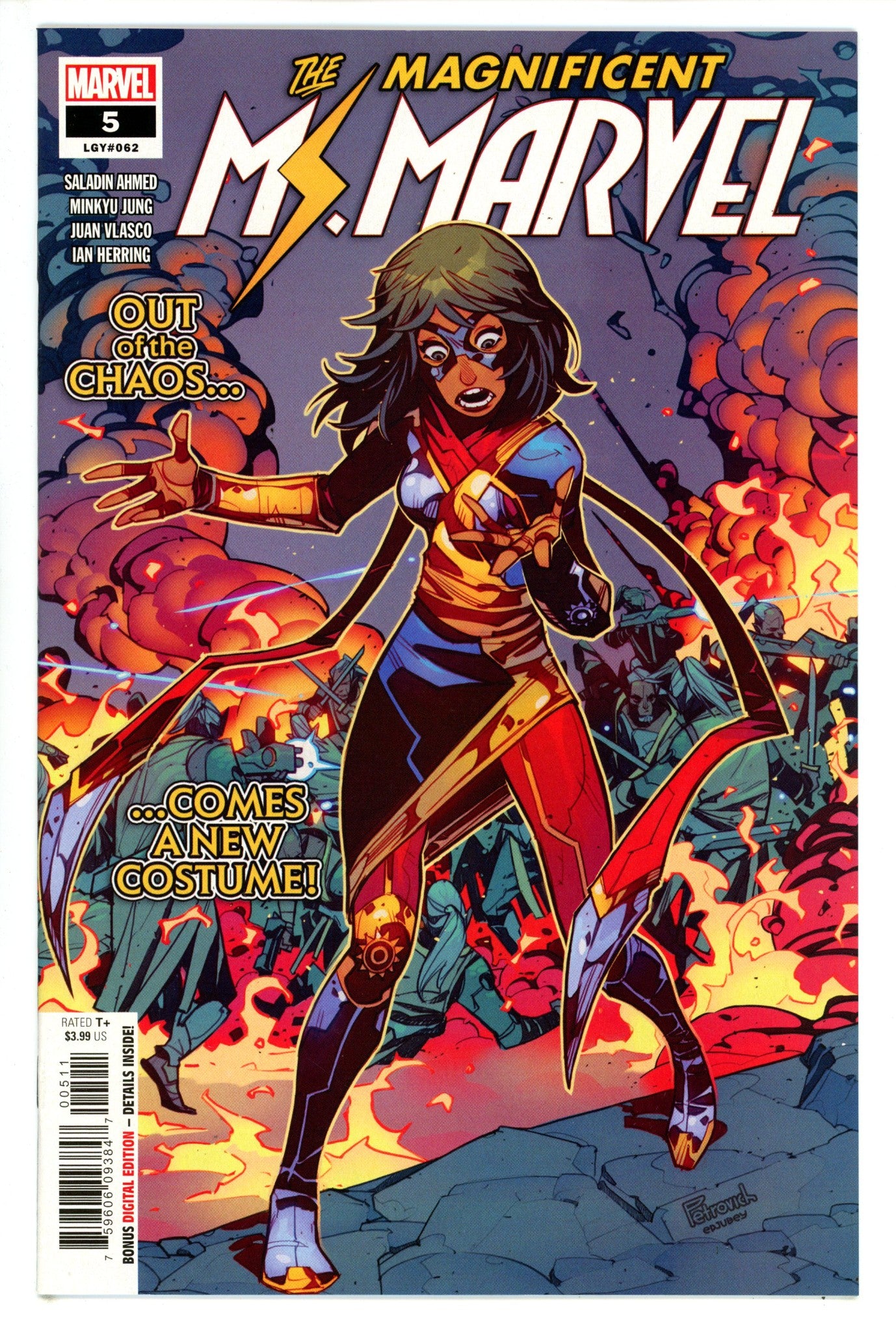 Magnificent Ms. Marvel 5 (62) NM- (9.2) (2019)