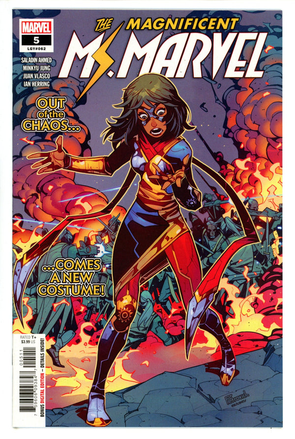 Magnificent Ms. Marvel 5 (62) NM- (9.2) (2019)