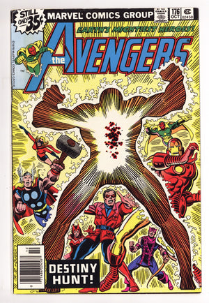 The Avengers Vol 1 176 Low Grade (1978)