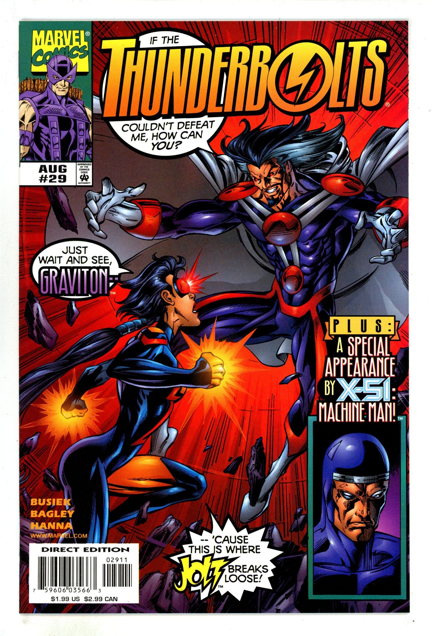 Thunderbolts Vol 1 29 High Grade (1999) 