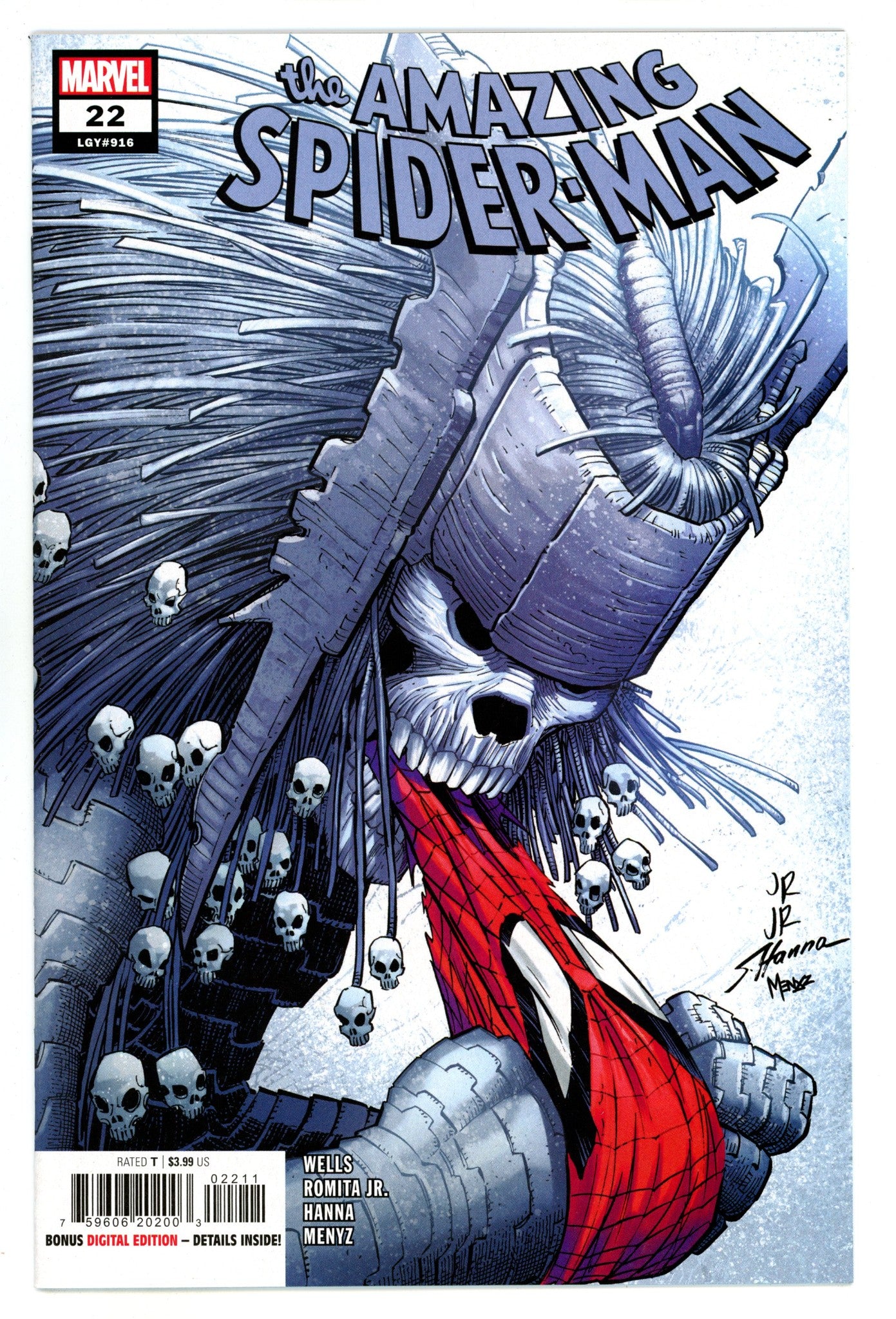 The Amazing Spider-Man Vol 6 22 (916)  High Grade  (2023)  
