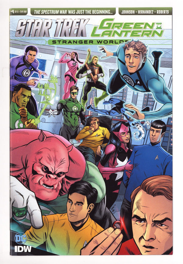 Star Trek / Green Lantern Vol 2 4 High Grade (2017) Goodheart Variant