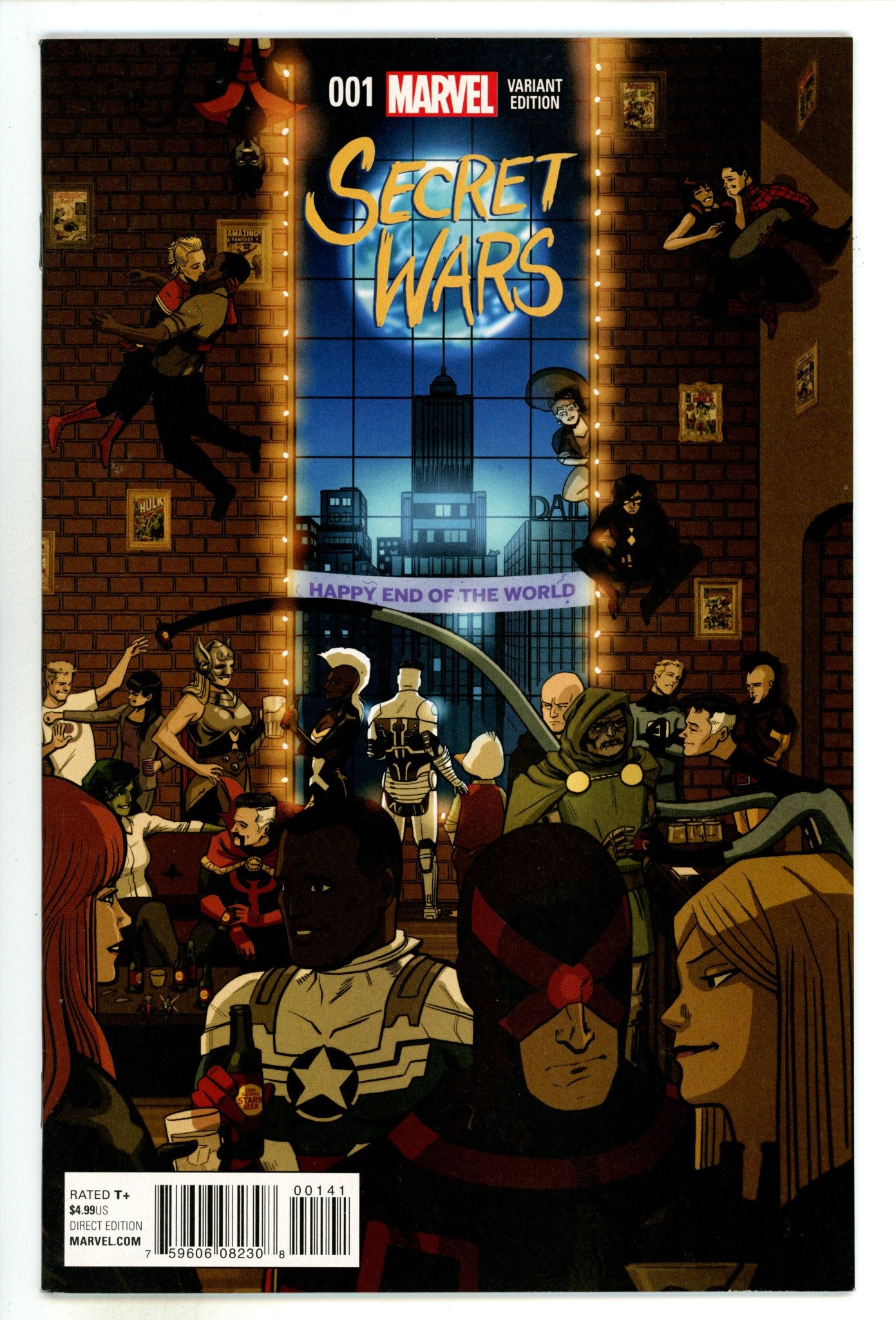 Secret Wars 1 High Grade (2015) Zdarsky Variant 