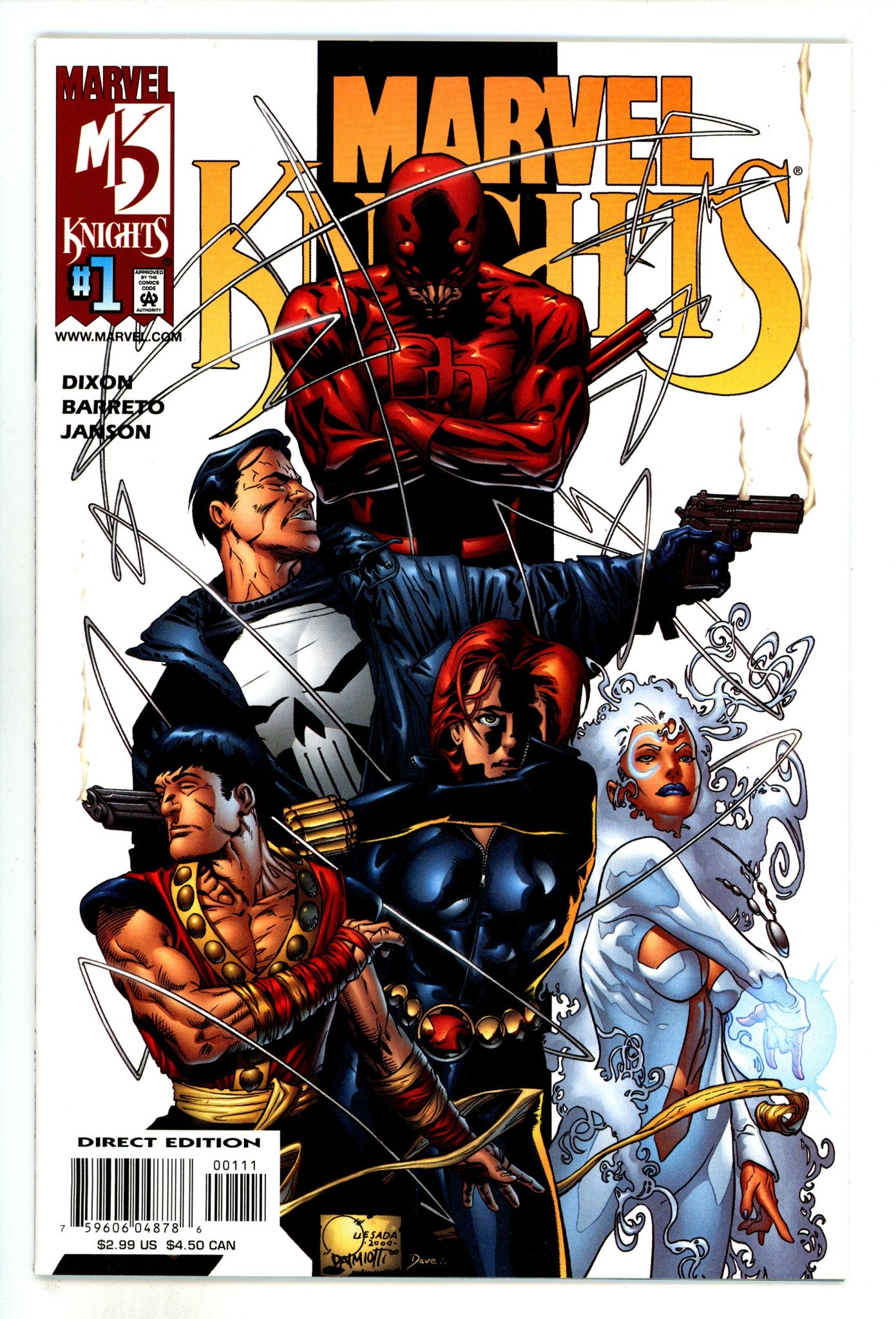 Marvel Knights Vol 1 1 Mid Grade (2000) 