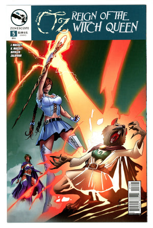 Grimm Fairy Tales Presents Oz: Reign of the Witch Queen 5 High Grade (2015) Qualano Variant