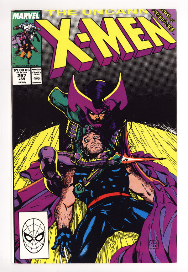 The Uncanny X-Men Vol 1 257 Mid Grade (1990)