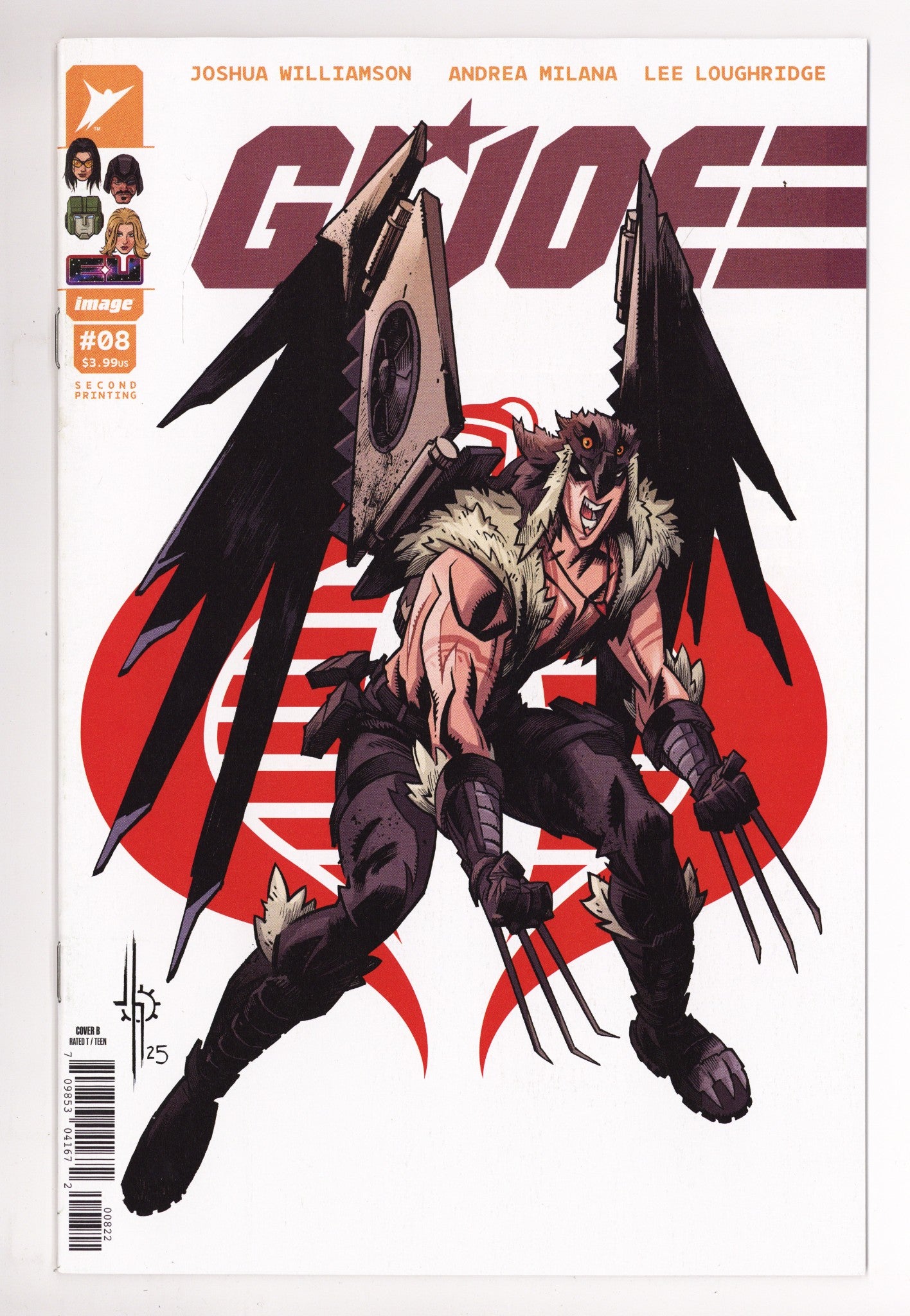 G.I. Joe  8 Howard  2nd Print Cobra Variant   (2026)