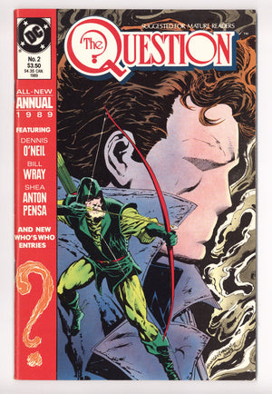 The Question Annual Vol 1 2 Mid Grade (1989)