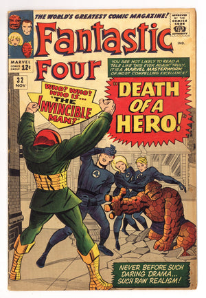 Fantastic Four Vol 1 32 VG+ (4.5) (1964)