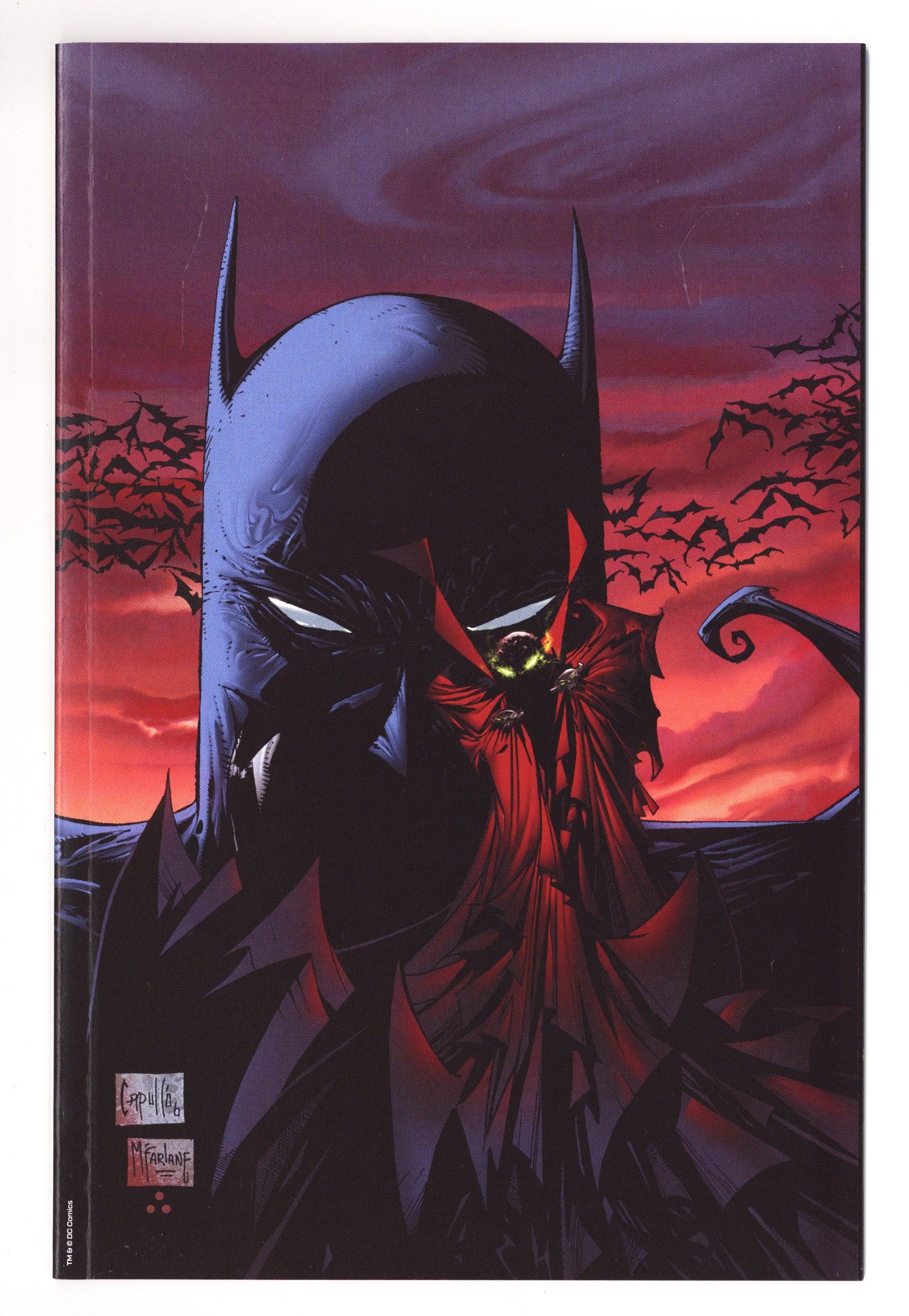 Batman / Spawn 1 High Grade (2023) Capullo Virgin Variant 