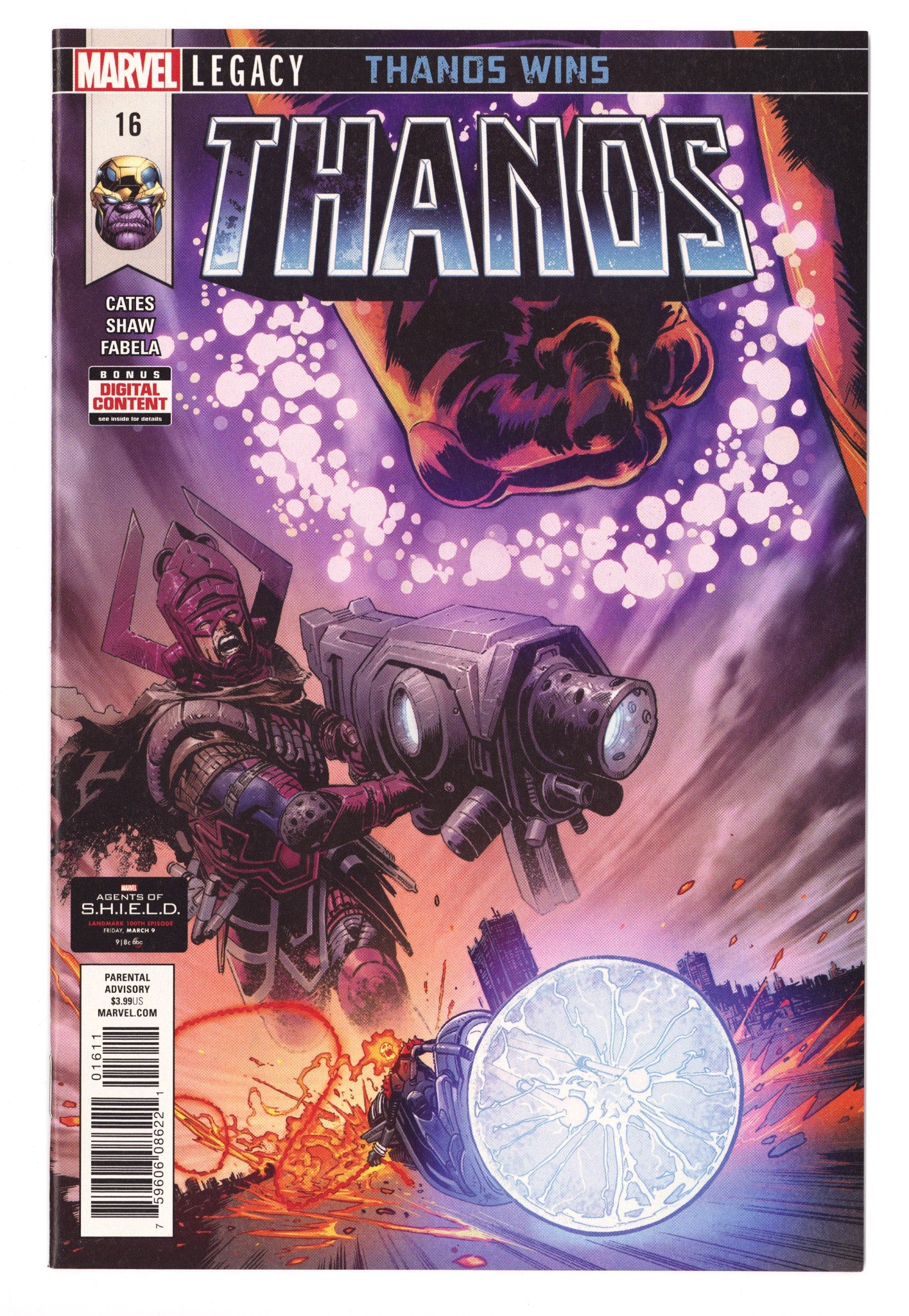 Thanos Vol 2 16 NM (9.4) (2018) 