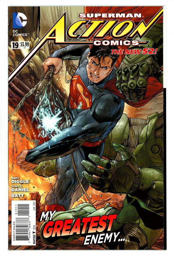 Action Comics Vol 2 19 High Grade (2013)