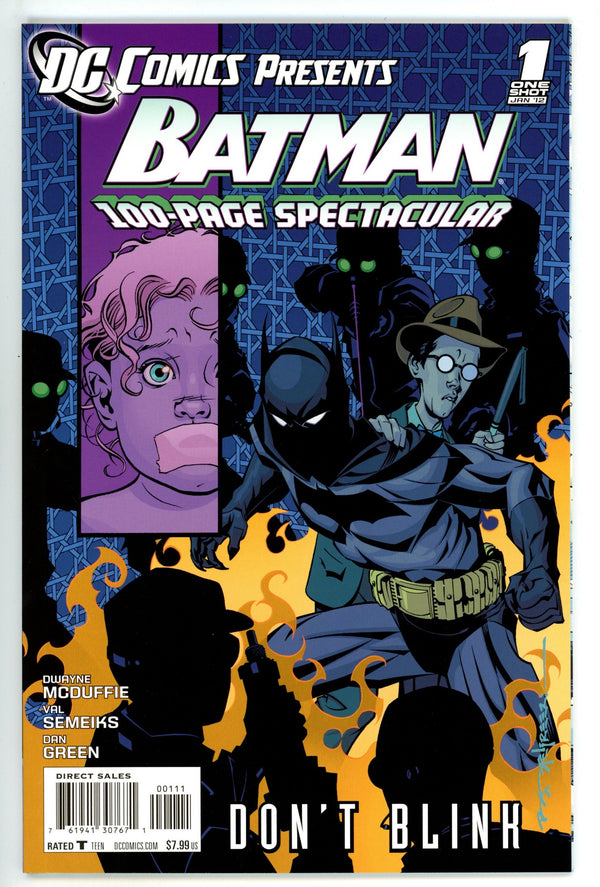 DC Comics Presents: Batman - Don't Blink 1 NM (9.4) (2012)
