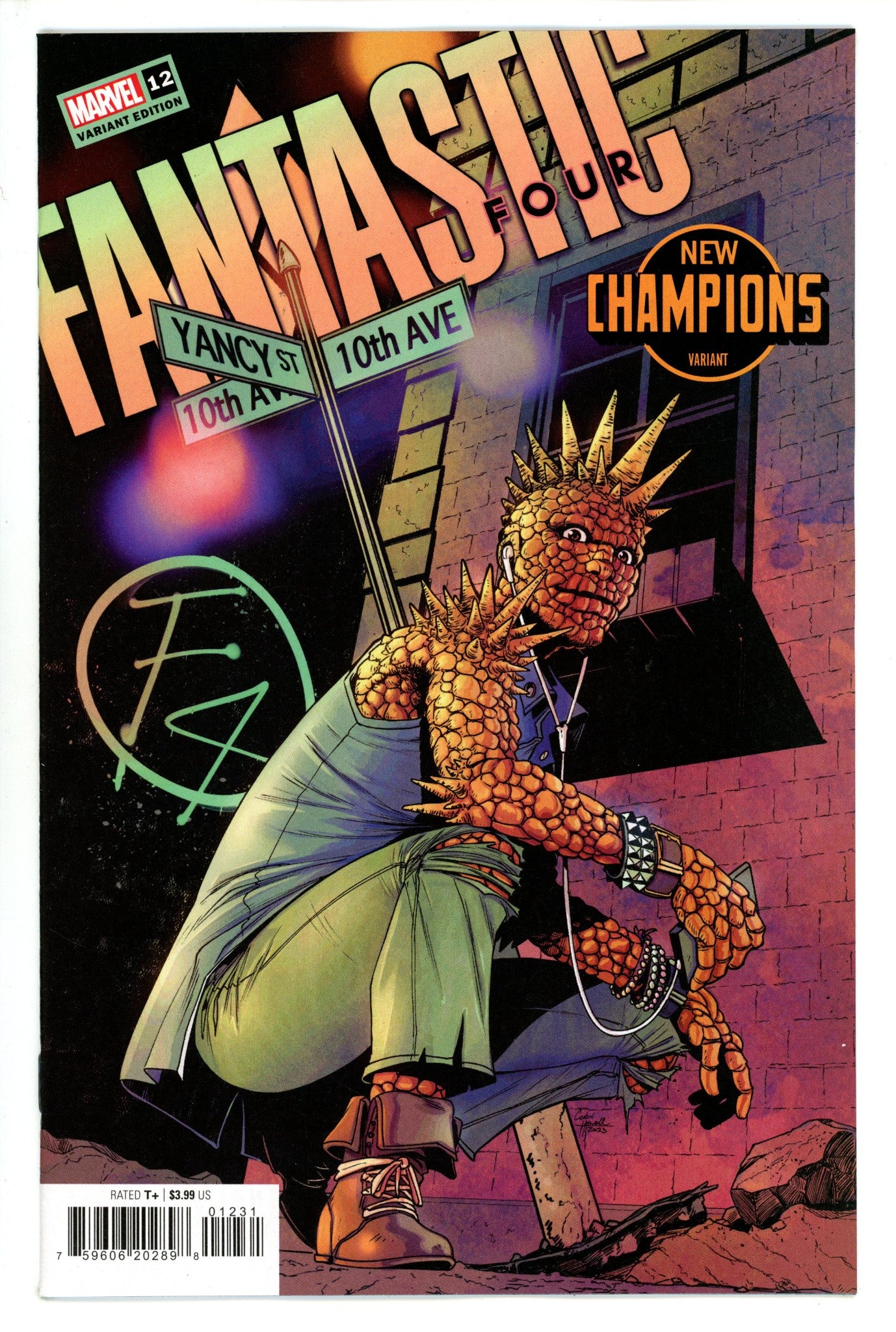 Fantastic Four Vol 7 12 Howell Variant (2023)