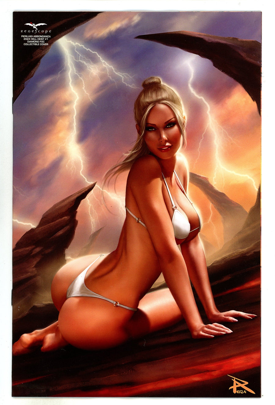 Hell Heist 1 Abbondanza Risque Incentive Variant NM- (2024)