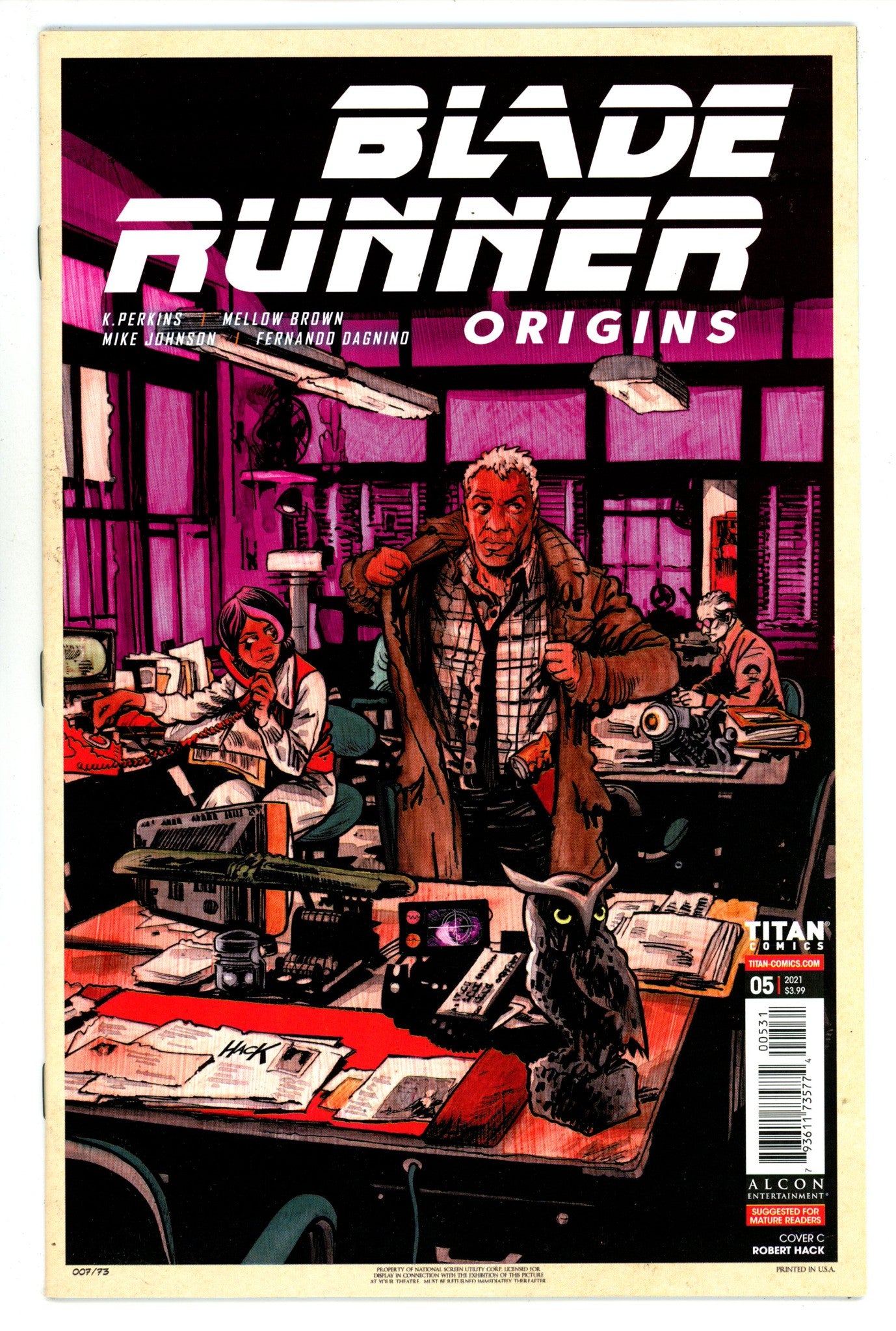 Blade Runner Origins   5  High Grade   (2021) Hack     Variant  
