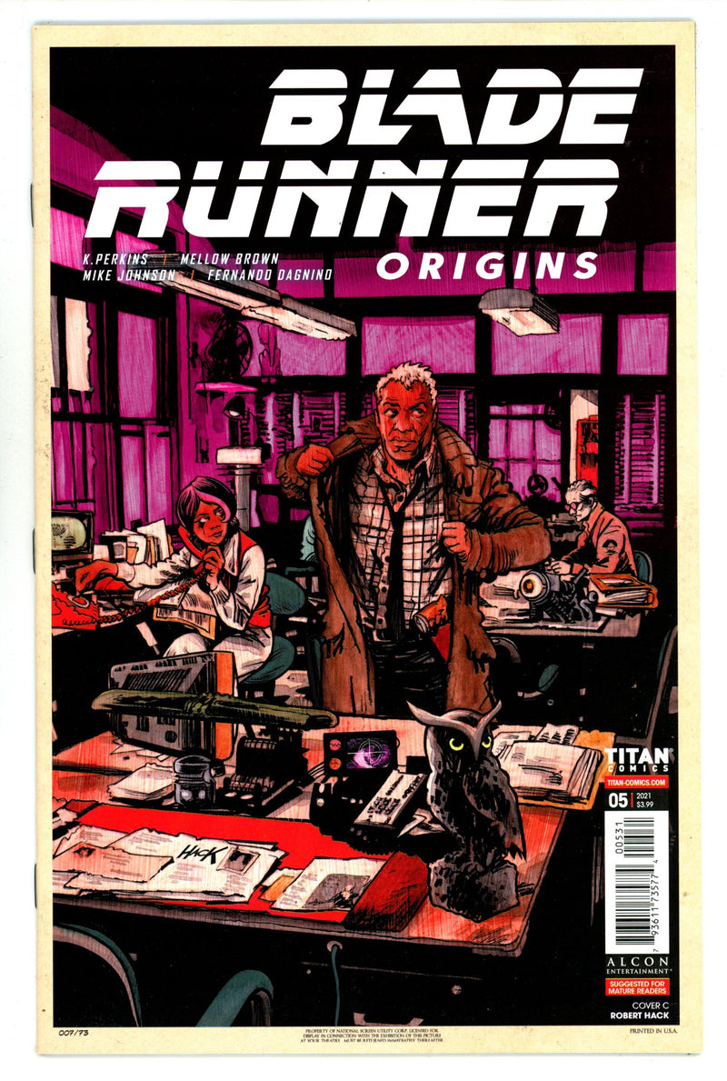 Blade Runner Origins   5  High Grade   (2021) Hack     Variant  