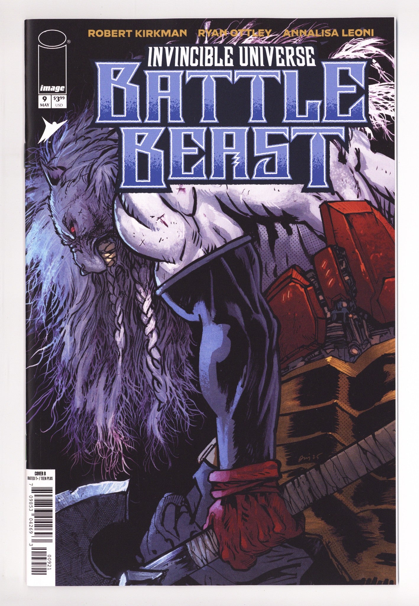 Invincible Universe Battle Beast  9 Johnson  Variant   (2026)