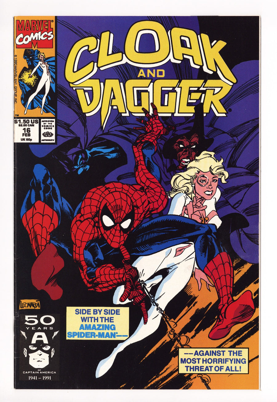Cloak and Dagger 16 Mid Grade (1991) 