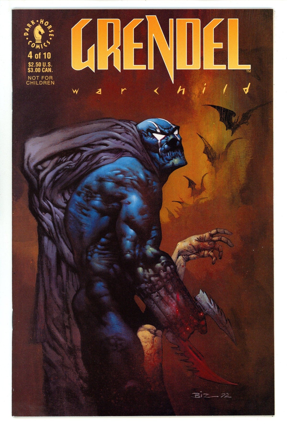 Grendel: War Child   4  High Grade   (1992)