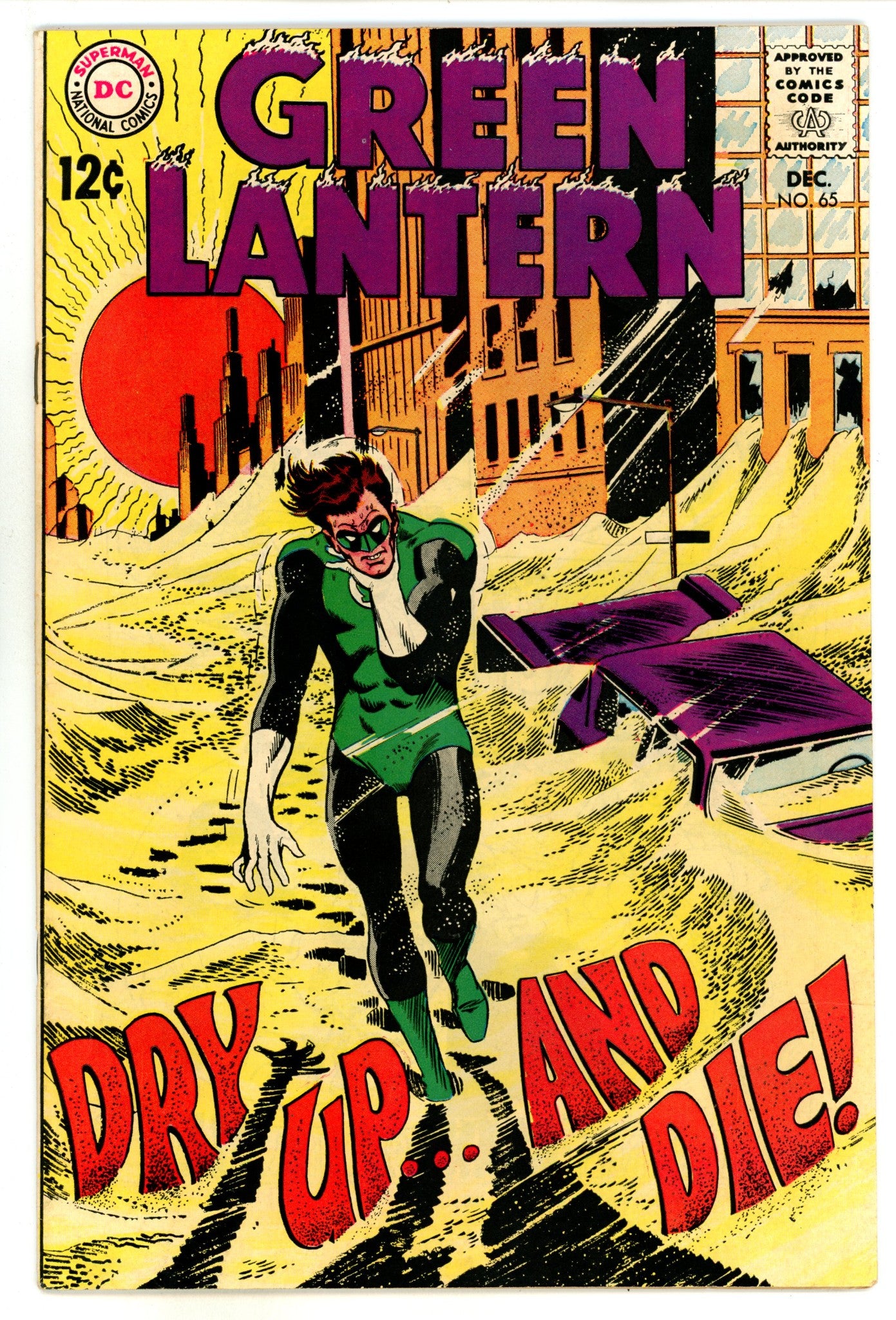 Green Lantern Vol 2 65 VF- (7.5) (1968) 