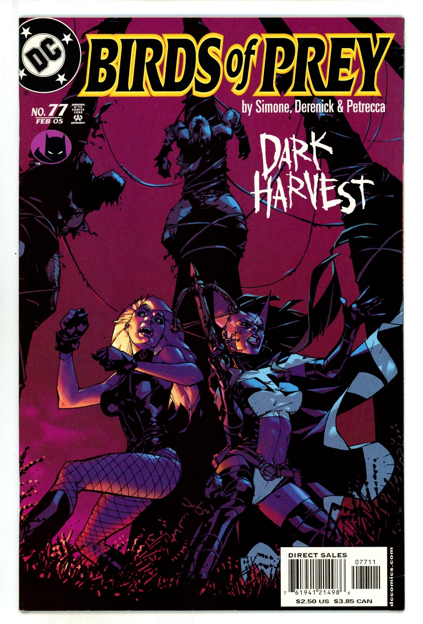 Birds of Prey Vol 1 77 High Grade (2005) 