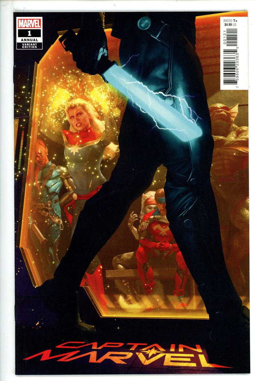 Captain Marvel Annual Vol 11 1 High Grade (2022) Rahzzah Variant 