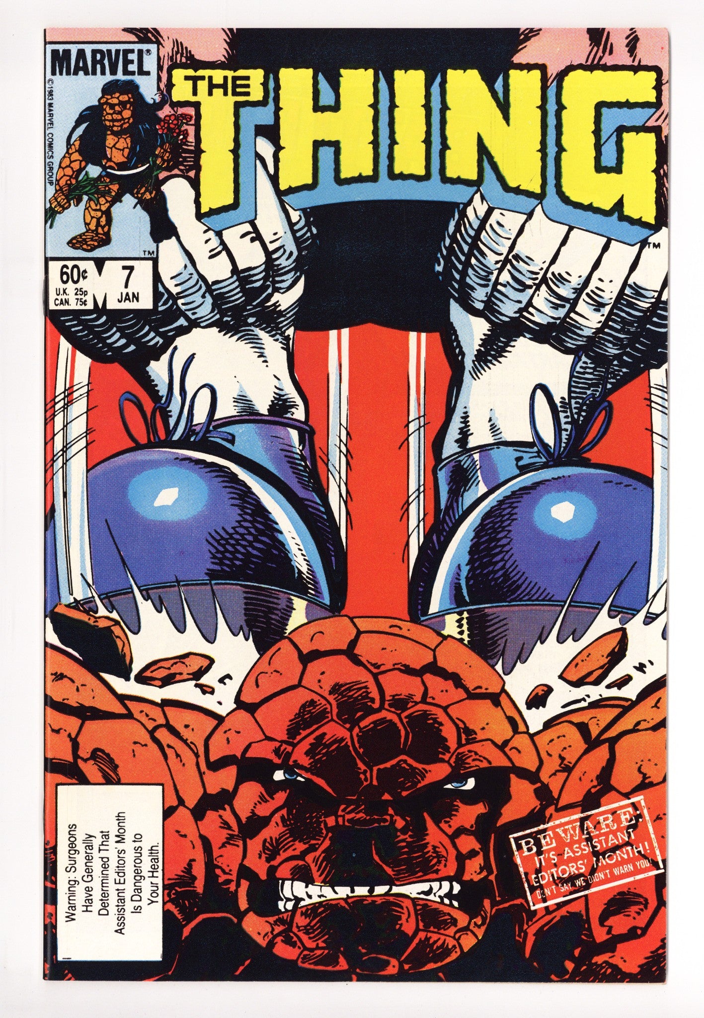 The Thing Vol 1 7 High Grade (1984) 