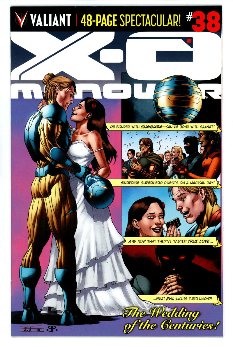 X-O Manowar Vol 3 38 High Grade (2015) Cafu Variant 