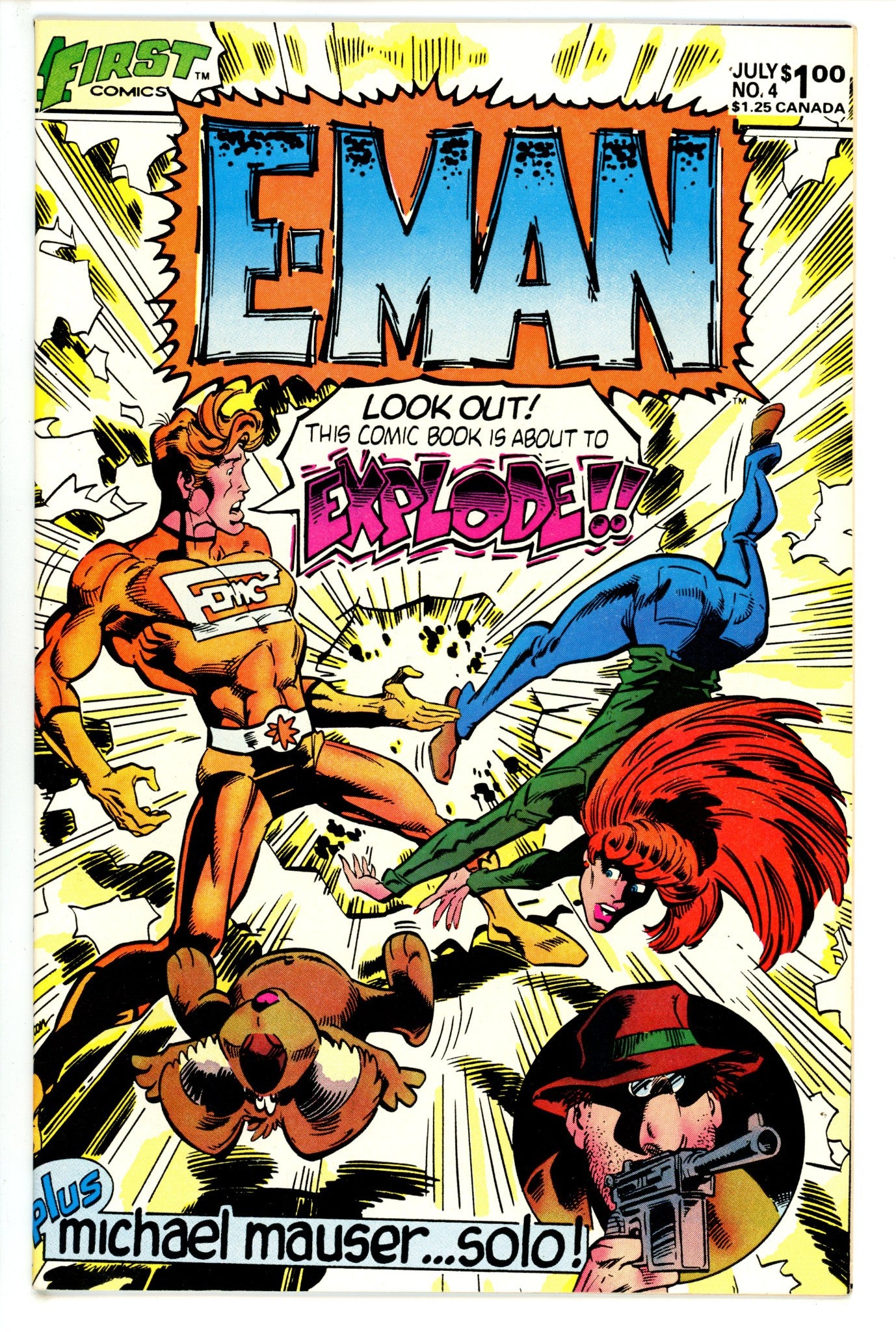E-Man Comics Vol 2 4 (1983)