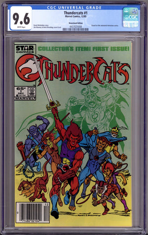 Thundercats 1 CGC 9.6 (NM+) (1985) Newsstand