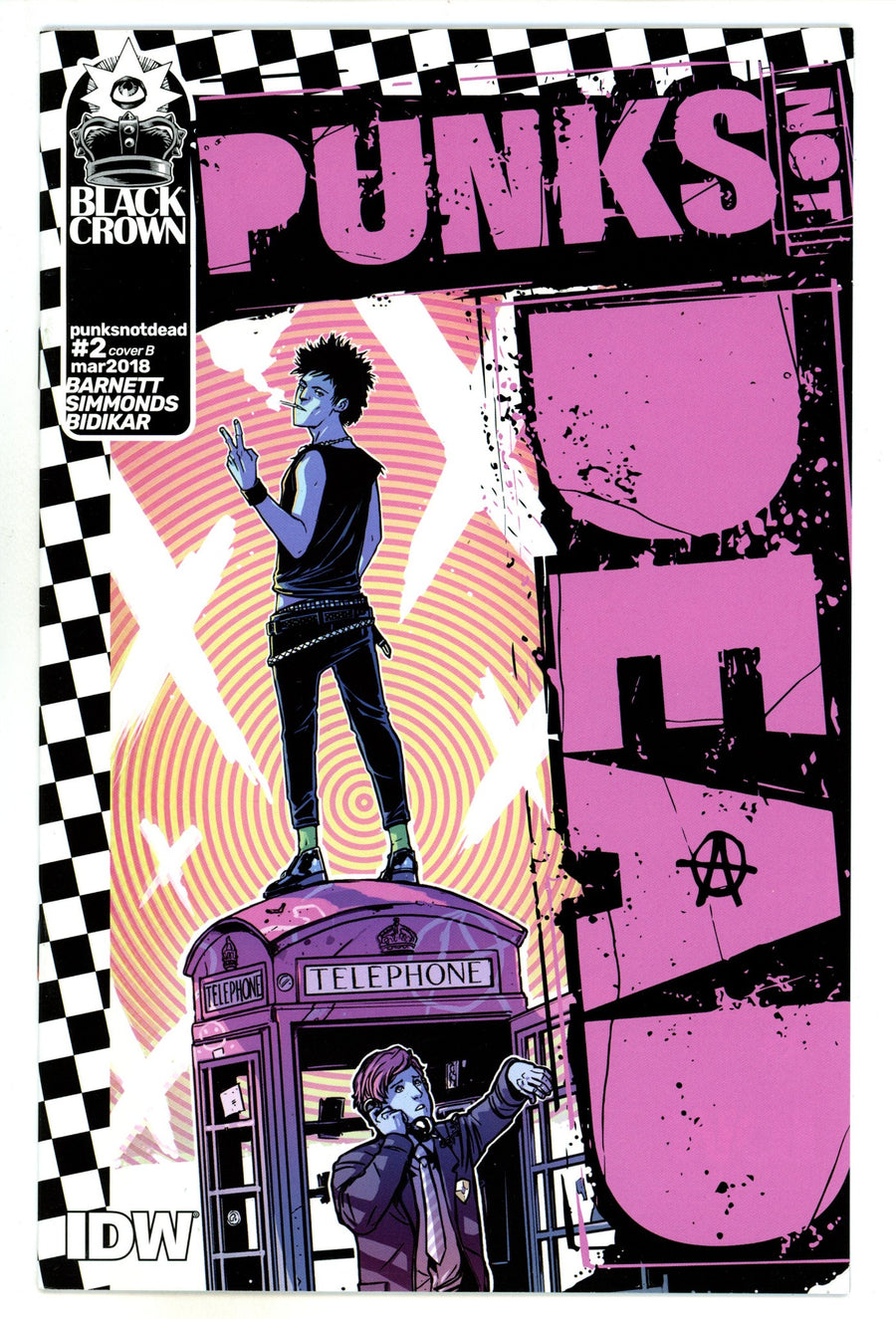 Punks Not Dead 2 High Grade (2018) Wijngaard Variant 