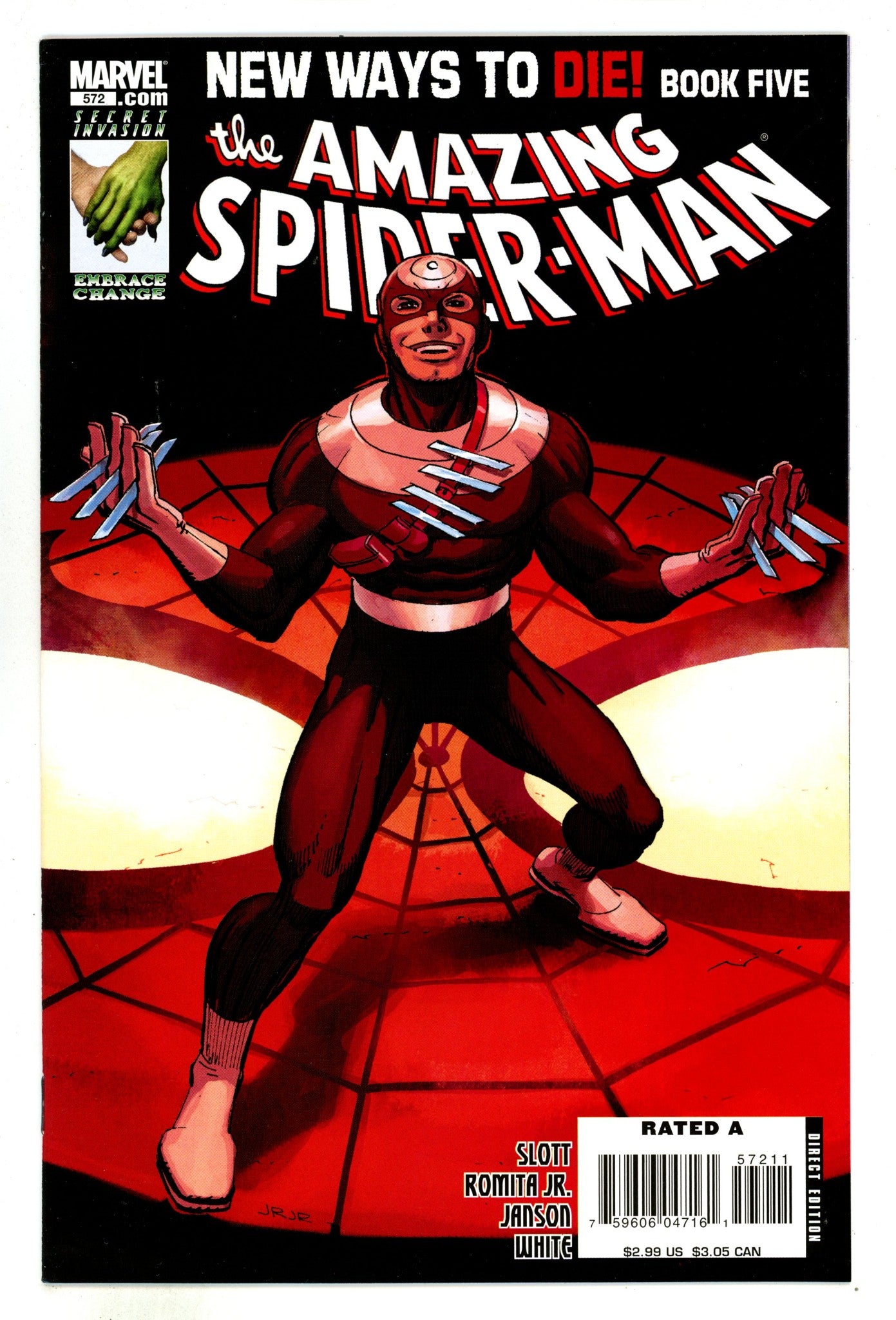 The Amazing Spider-Man Vol 2 572 VF/NM (9.0) (2008) 