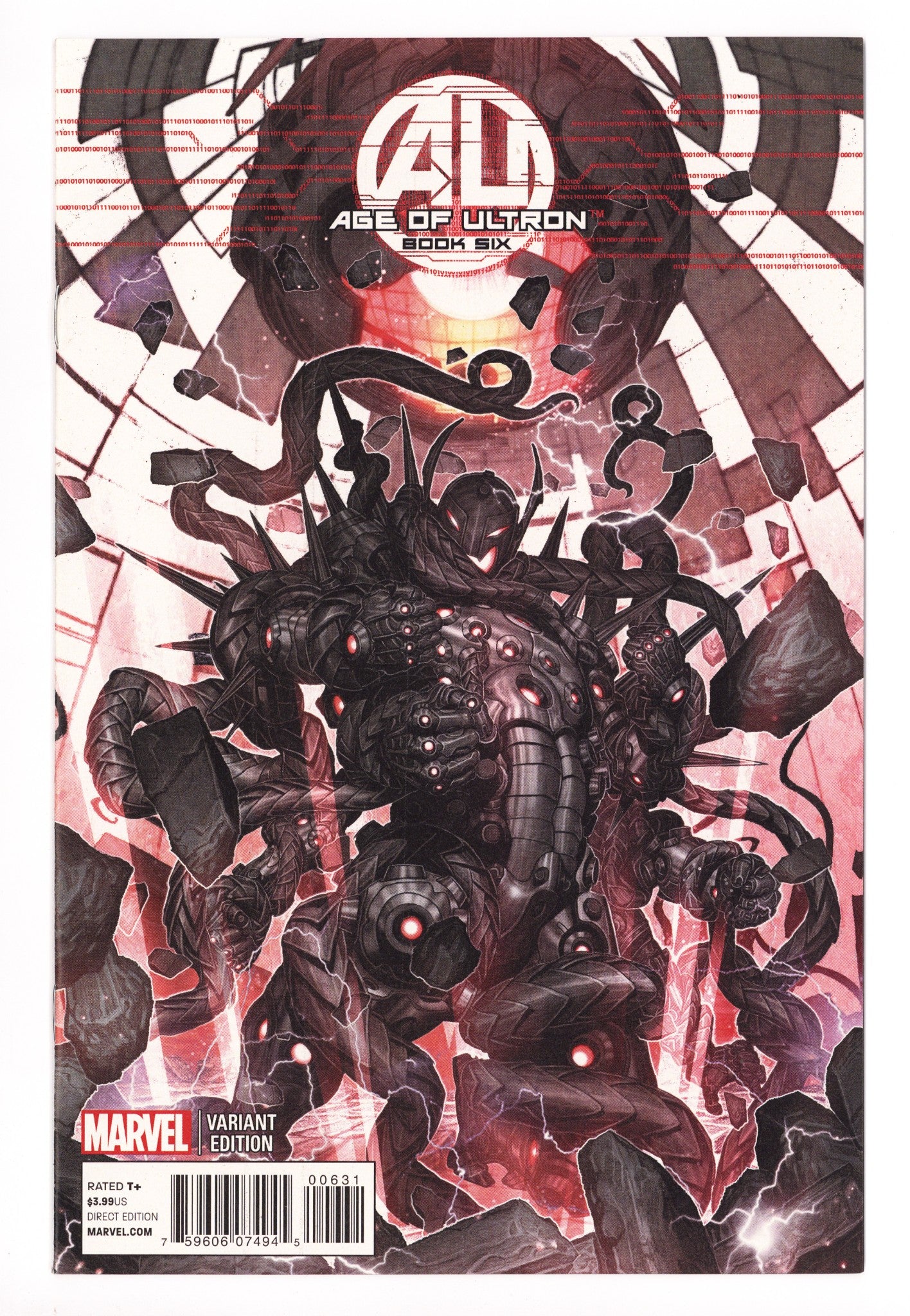 Age of Ultron 6 NM- (9.2) (2013) Kim Incentive Variant 