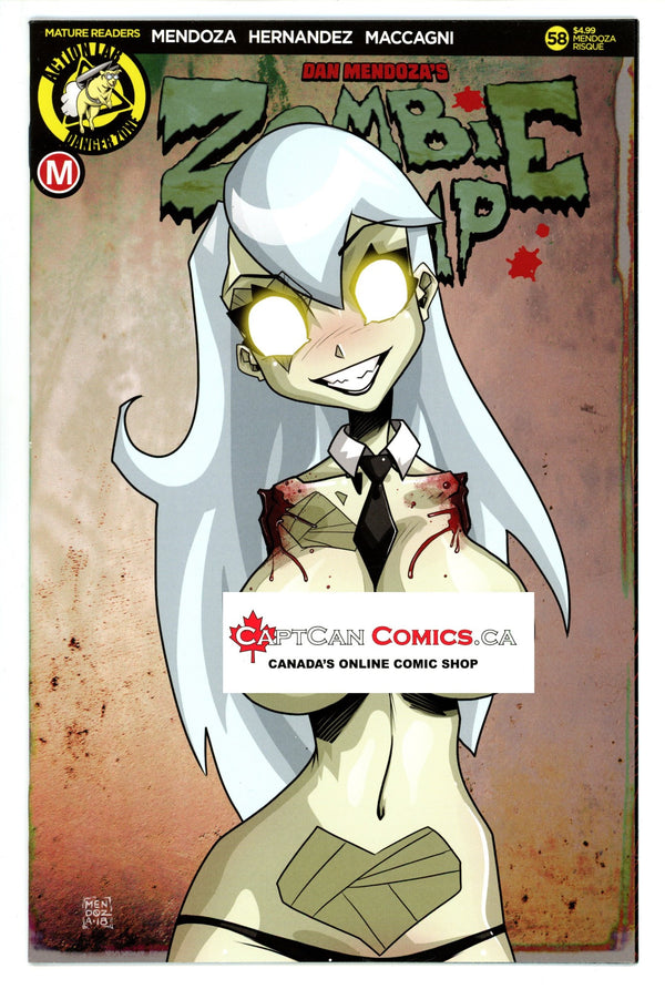 Zombie Tramp Vol 3 58 NM- (9.2) (2019) Mendoza Risque Variant