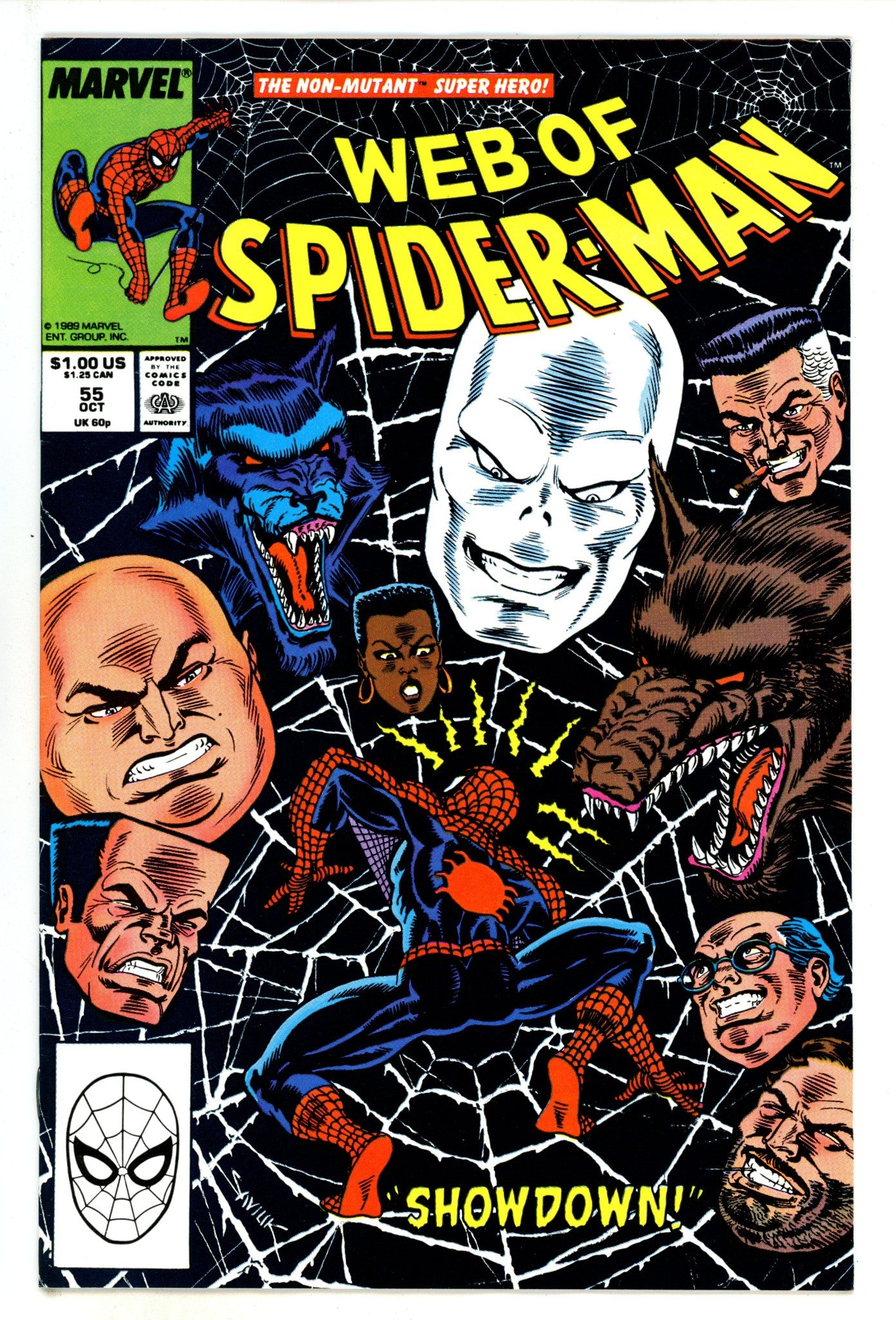 Web of Spider-Man Vol 1 55 High Grade (1989) 