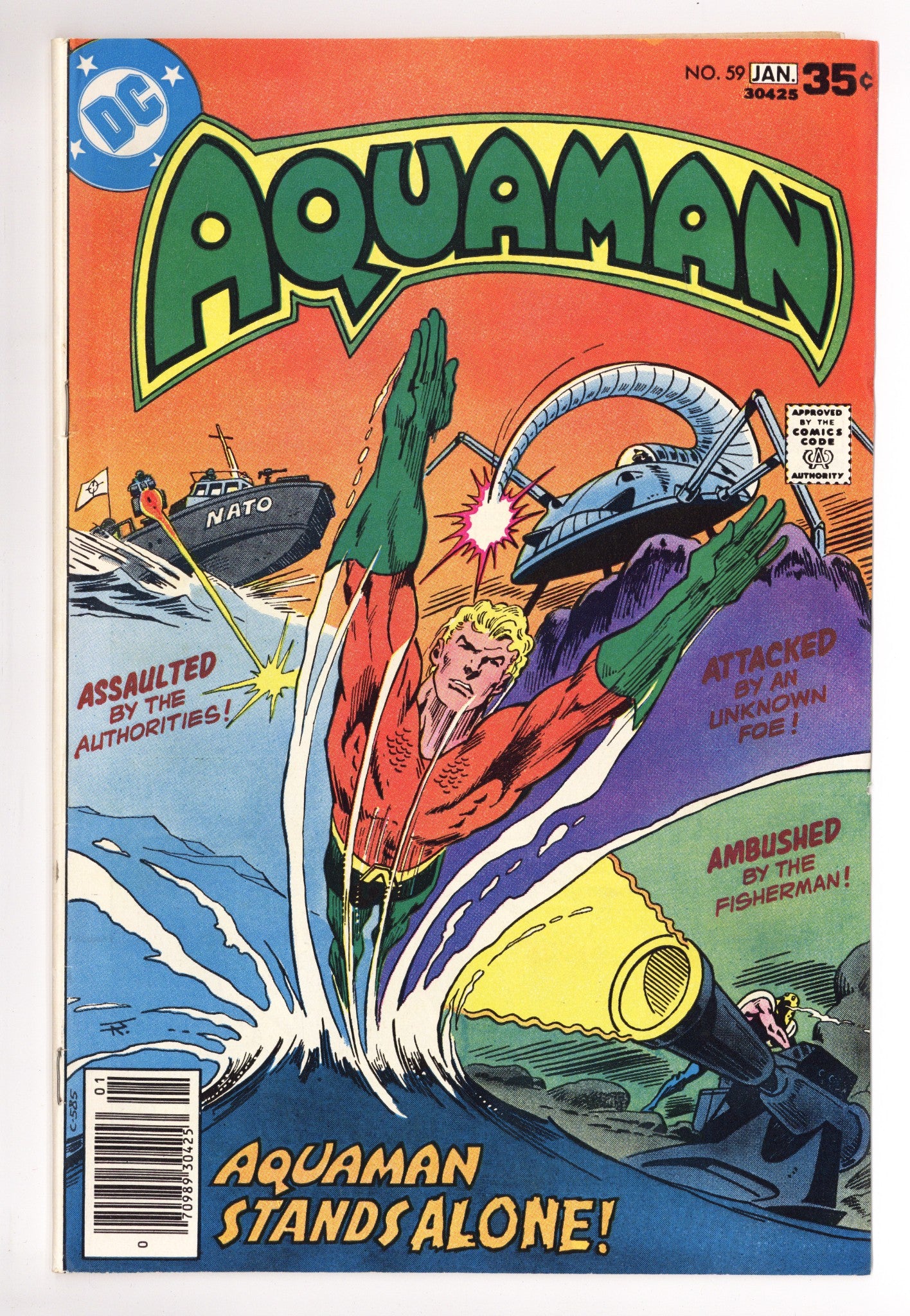 Aquaman Vol 1 59 Low Grade (1977) 