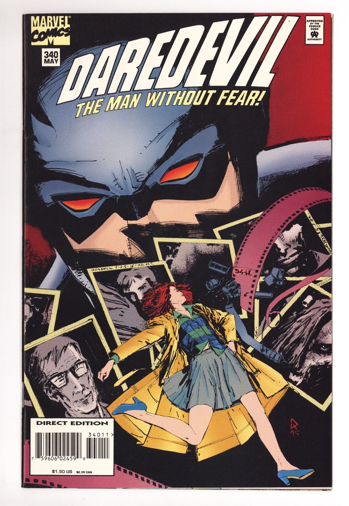 Daredevil Vol 1 340  Mid Grade   (1995)