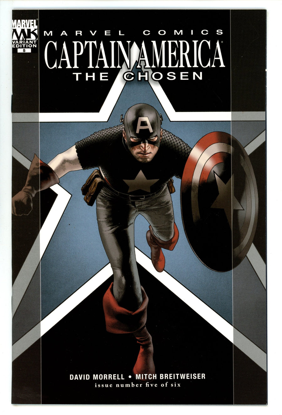Captain America: The Chosen   5  High Grade   (2008) Charest     Variant  