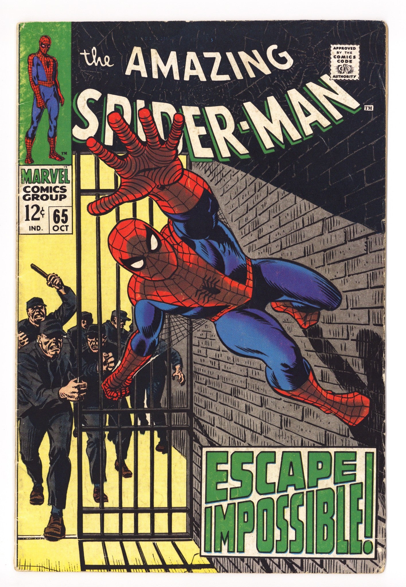 The Amazing Spider-Man Vol 1 65 VG- (3.5) (1968) 
