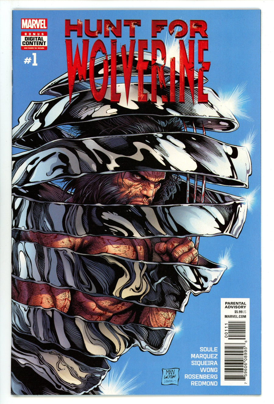 Hunt for Wolverine 1 High Grade (2018) 