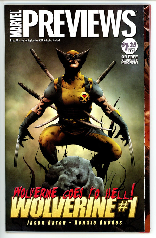 Marvel Previews Vol 1 83 High Grade (2010)