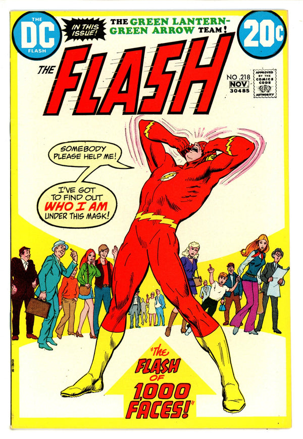 The Flash Vol 1 218 VF/NM (9.0) (1972)